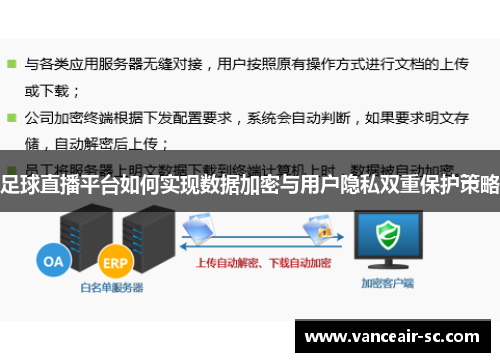 足球直播平台如何实现数据加密与用户隐私双重保护策略